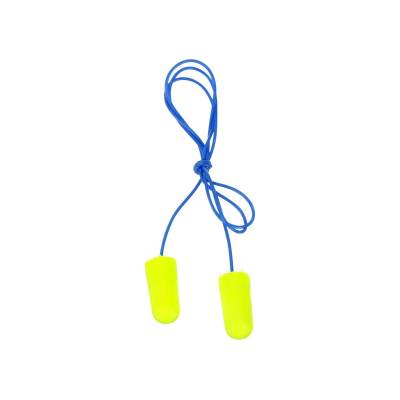 Earplug Corded Hearing Conservation In Poly Bag Regular Size 311-1250 Yellow Neons 2000 Pair Per Cas