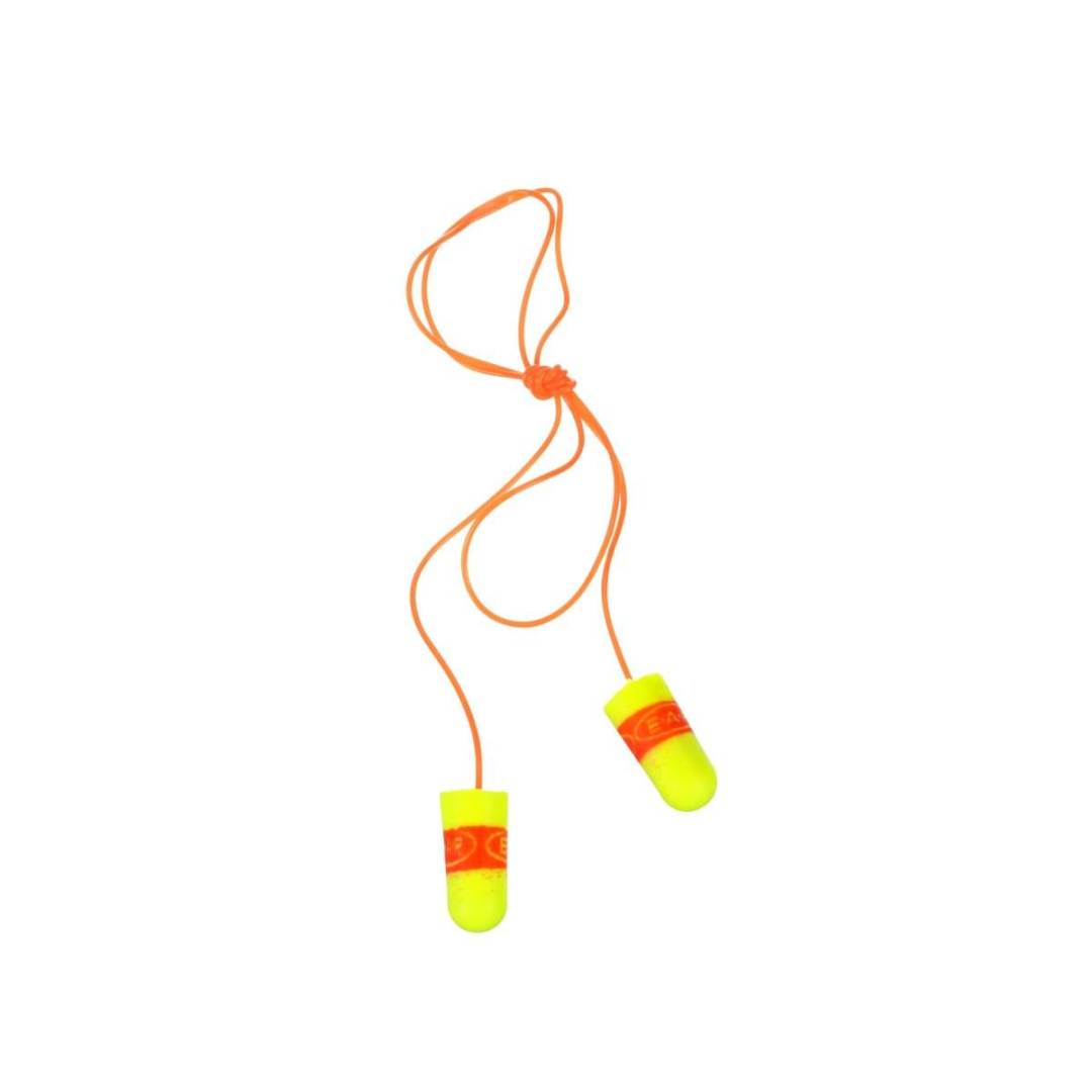 Earplug Corded Hearing Conservation In Poly Bag Regular Size 311-1254 E-A-R E-A-Rsoft Superfit 2000