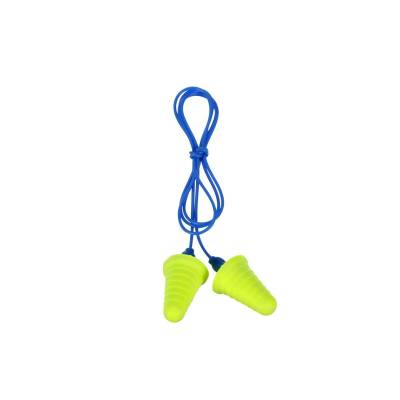 Earplug Corded With Grip Rings Hearing Conservation In Poly Bag 318-1009 E-A-R Push-Ins 2000 Pair Pe