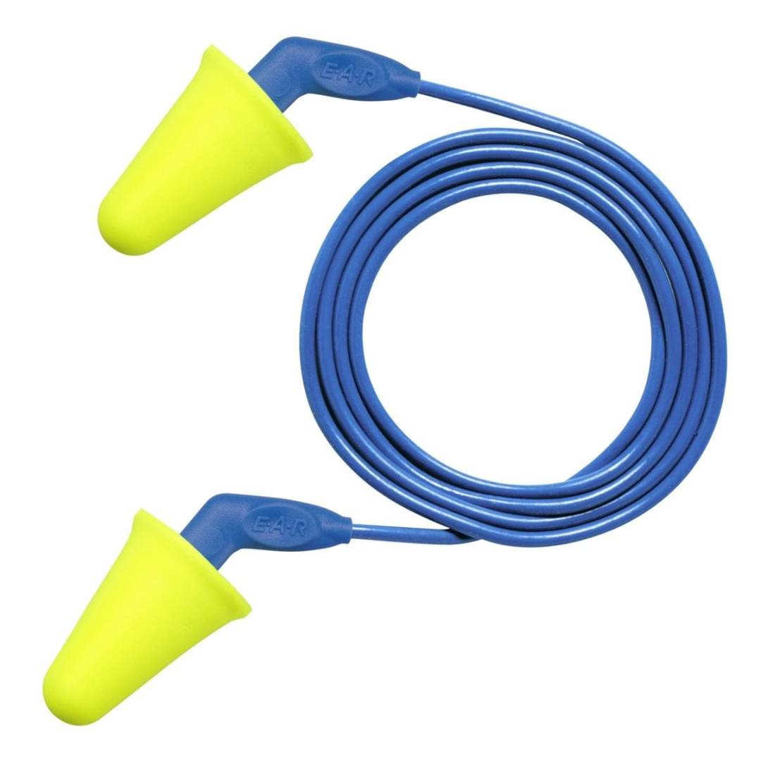 Earplug Corded Hearing Conservation In Poly Bag 318-4001 E-A-R Push-Ins Softouch 2000 Pair Per Case
