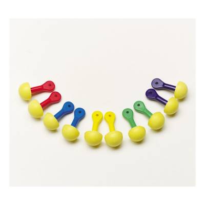 Earplug Pod Plugs Uncorded Hearing Conservation Assorted Color Grips In Pillow Pack 321-2200 E-A-R E