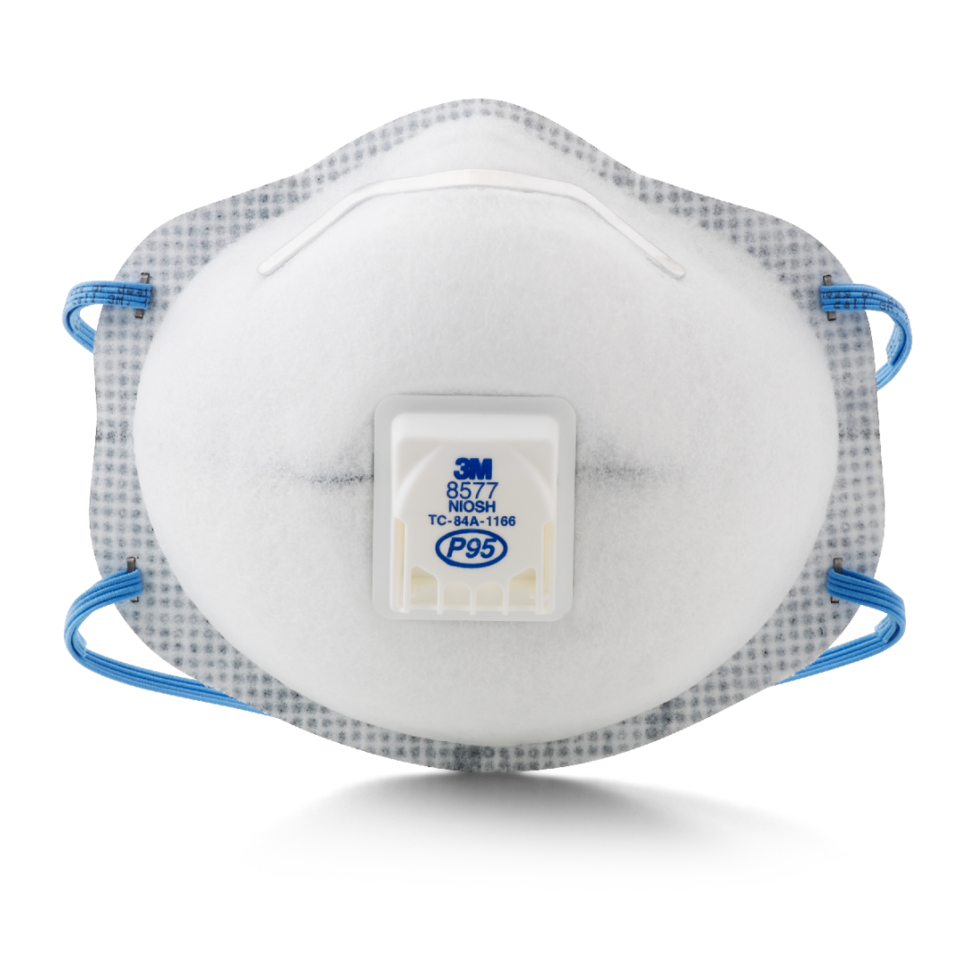 Respirator Particulate P95 With Nuisance Level Organic Vapor Relief 8577 80 Per Case