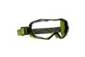 Goggles Clear Anti-Foganti-Scratch Lens Green Shroud Scotchgard Anti-Fog Coating Gogglegear 6000 Se