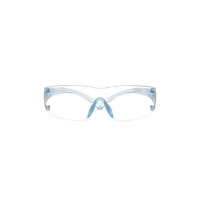 Glasses Safety Clear Anti-Scratch Lens Scotchgard Anti-Fog Coating Ice Blue Temples Securefit 300 Se Glasses Safety Clear Anti-Scratch Lens Scotchgard Anti-Fog Coating Ice Blue Temples Securefit 300 Se