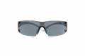 Glasses Safety Gray Anti-Scratch Lens Scotchgard Anti-Fog Coating Ice Blue Temples Securefit 300 Ser