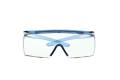 Glasses Safety Clear Otg Anti-Fog Anti-Scratch Lens Blue Temple Securefit 3700 Series