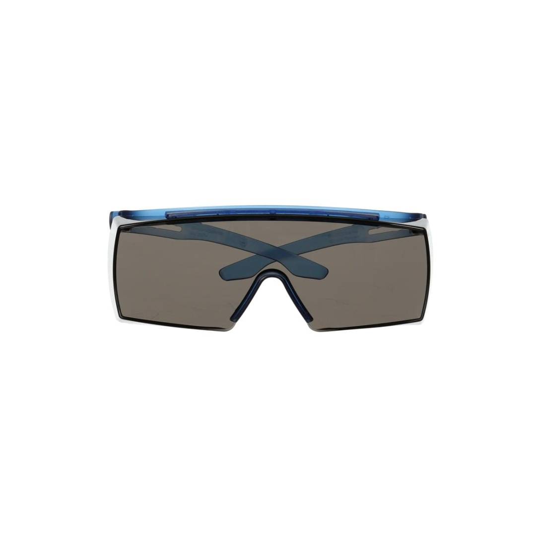 Glasses Safety Gray Otg Anti-Fog Anti-Scratch Lens Blue Temple Securefit 3000 Series