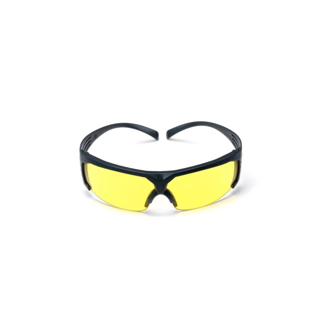 Glasses Safety Amber Anti-Fog Lens Securefit Scotchgard 20Case