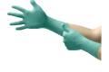 Glove Disposable Large Neoprene Bright Green Unlined 5Mil Textured Fingertips 11