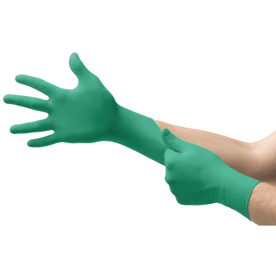 Glove Disposable Nitrile Medium Teal Powder Free 5Mil Smooth Finish 9-12