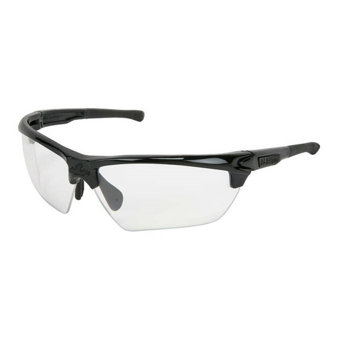 Glasses Safety Clear Anti-Fog Lens Blackblack Tpr Frame Dominator Dm3