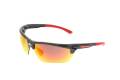 Glasses Safety Amber Anti-Fog Lens Blackblack Tpr Frame Dominator Dm3