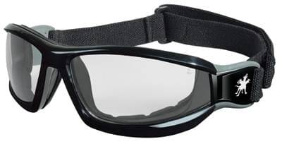 Goggle Safety Black Frame Clear Anti-Fog Lens Adjustable Strap With Removable Foam Gasket Reaper Goggle Safety Black Frame Clear Anti-Fog Lens Adjustable Strap With Removable Foam Gasket Reaper