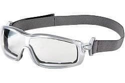 Glasses Safety Silver Frame Clear Anti-Fog Lens Adjustable Strap Tpr Temple Sleeve Rattler Glasses Safety Silver Frame Clear Anti-Fog Lens Adjustable Strap Tpr Temple Sleeve Rattler