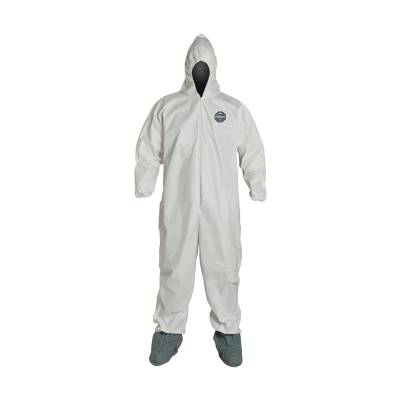 Coverall 5X-Large Proshield Nexgen White Serged Seam With Attached Hood Front Zipper Elastic Wrist A Coverall 5X-Large Proshield Nexgen White Serged Seam With Attached Hood Front Zipper Elastic Wrist A