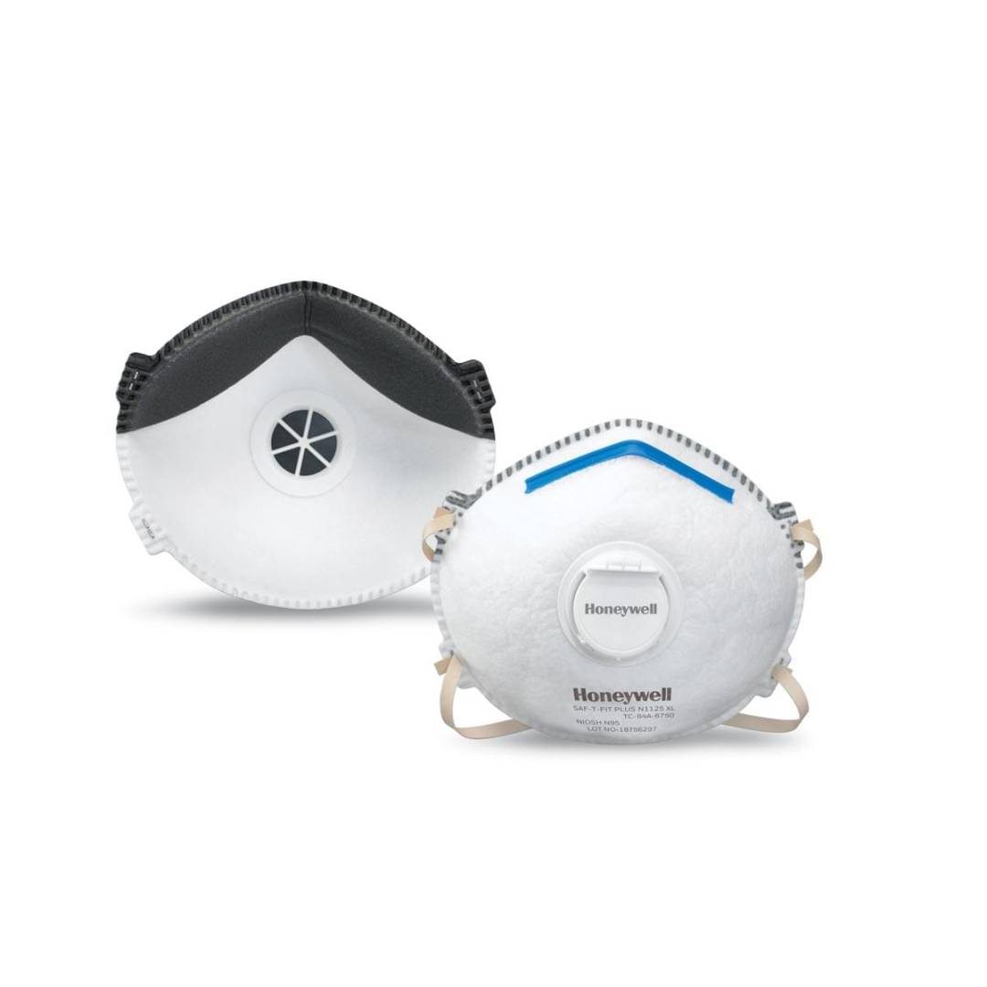 Respirator Disposable Particulate X-Large N95 Saf-T-Fit Plus Standard With Exhalation Valve Red Nose