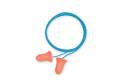 Earplug Corded Max-30 Single Use Max Bell Shape Polyurethane Foam With Poly Cord 1 Pair Per Poly Bag