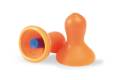 Earplug Uncorded Multiple Use Quiet Bell Shape Molded Foam 1 Pair Per Flip Top Box 100 Pair Per Box