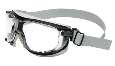 Goggles Clear Carbonvision Dura-Streme Anti-Fog Hardcoat Blackgray Frame Neoprene Band Goggles Clear Carbonvision Dura-Streme Anti-Fog Hardcoat Blackgray Frame Neoprene Band