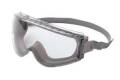 Goggles Chemical Splash Clear Stealth Uvextreme Gray Frame Neoprene Headband
