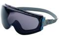 Goggles Chemical Splash Gray Stealth Uvextreme Neoprene Headband Gray Frame