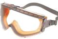 Goggles Chemical Splash Clear Stealth Uvextreme Orangegray Frame Fabric Headband