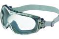 Goggles Clear Stealth Over-The-Glass Dura-Streme Anti-Fog Anti-Scratch Neoprene Headband Navy Frame