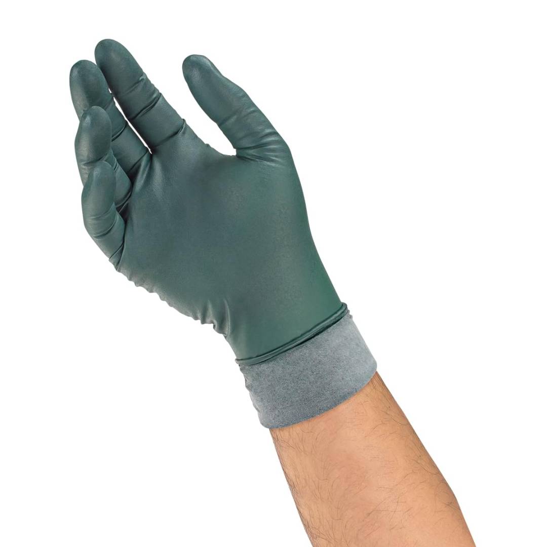 Glove Disposable Nitrile Industrial Grade Medium 10.6