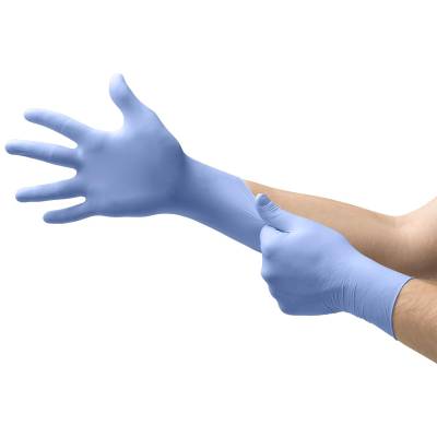 Glove Disposable Exam Nitrile Powder Free Medium 9.6