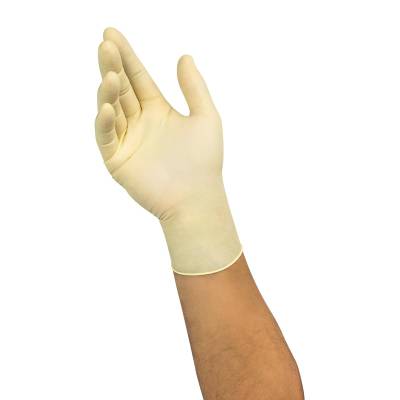 Glove Disposable Exam Latex Powder Free Medium 9.6