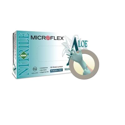 Glove Exam Nitrile A+ Aloe Pf Medium