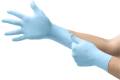 Glove Disposable Exam Nitrile Powder Free X-Large Light Blue 2.8 Mil Palm 4.3 Mil Finger 2.4 Mil Cuf