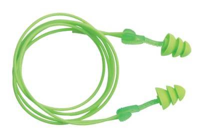 Earplug Reusable Glide Trip Triple Flange Corded Nrr-27 Earplug Reusable Glide Trip Triple Flange Corded Nrr-27
