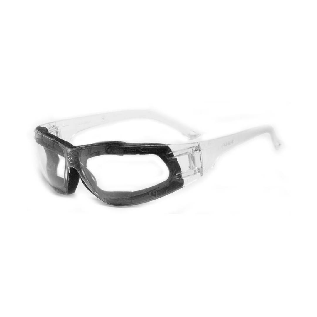 Glasses Safety Clear Anti-Fog & Foam Lined Lens 144Ca