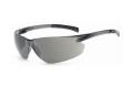 Glasses Safety Gray Anti-Scratch Anti-Fog Classic Plus Unframed Charcoal Flexible Temple With Grips