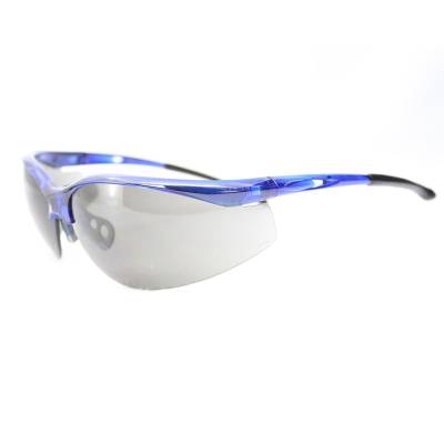 Glasses Safety Gray Anti-Scratch Select Blue Ergo-Grip Wrap-Around Dual Ansi Z87+ Glasses Safety Gray Anti-Scratch Select Blue Ergo-Grip Wrap-Around Dual Ansi Z87+
