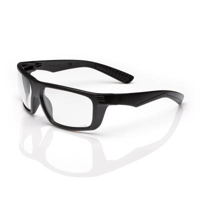 Glasses Safety Clear Anti Fog Lens Flat Black Frametemples Dynamo Series Glasses Safety Clear Anti Fog Lens Flat Black Frametemples Dynamo Series