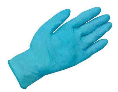 Glove Disposable Large 6 Mil Industrial Nitrile Powder 9.5