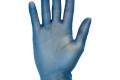 Glove Disposable Large 4.5Mil Vinyl Powder Blue 100 Glovesbox Ambidextrous Non-Sterile
