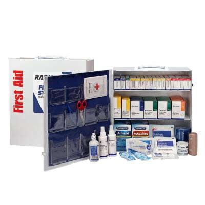 First Aid Ansi B+ 3 Shelf Metal Cabinet With Meds First Aid Ansi B+ 3 Shelf Metal Cabinet With Meds