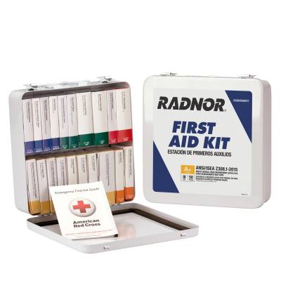 First Aid Kit Ansi A 24 Unit Metal Case Weatherproof