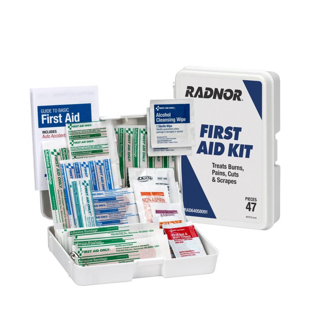 First Aid Kit Personal 48 Piece Plastic Case
