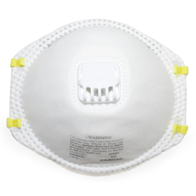 Mask Respiratory Disposable N95 Adjustable Nose Cliplatex-Freevalve Niosh 10Box Mask Respiratory Disposable N95 Adjustable Nose Cliplatex-Freevalve Niosh 10Box